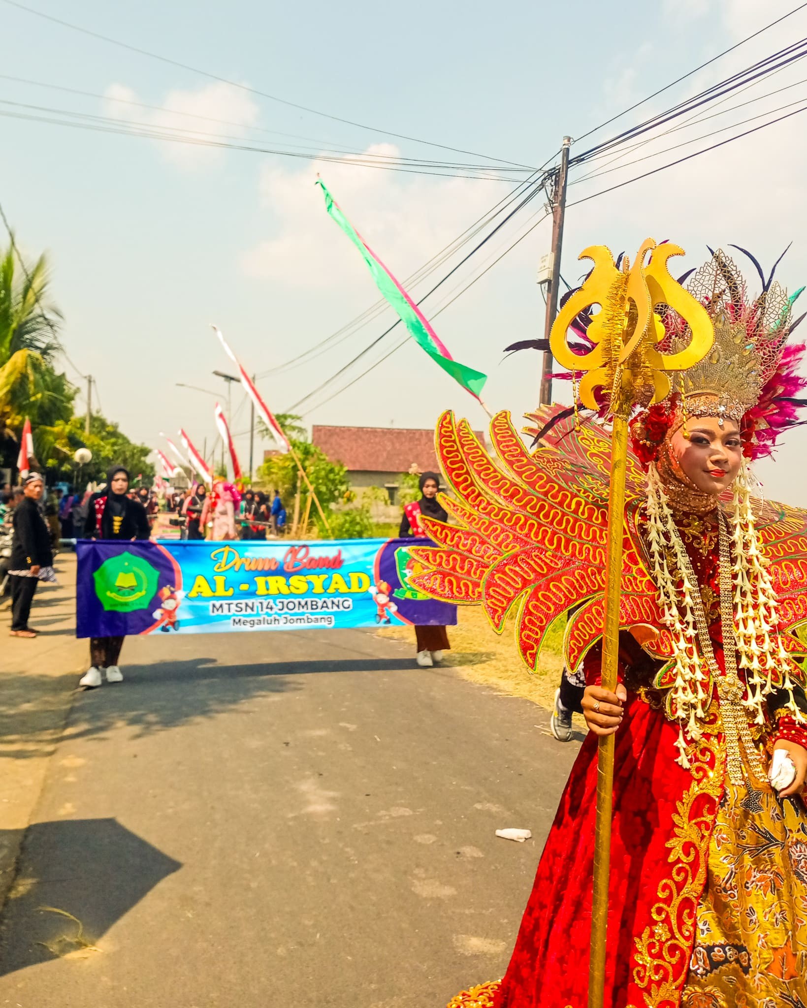 Partisipasi Mengikuti Karnaval Desa Megaluh