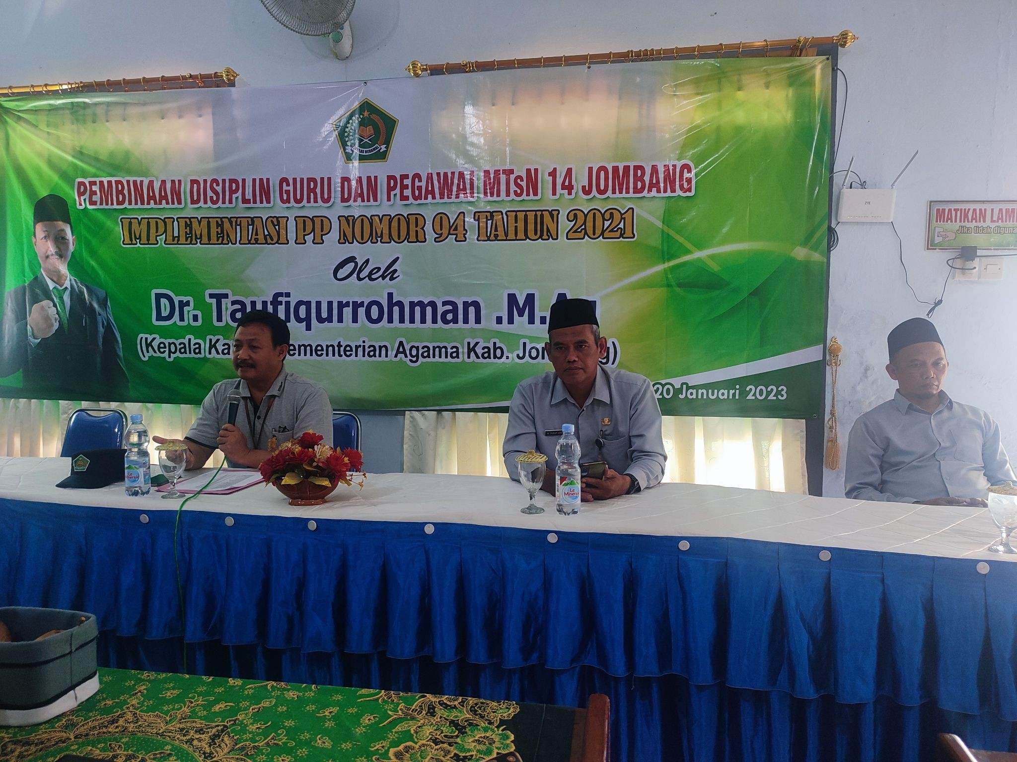 PEMBINAAN KEPALA KANTOR KEMENTERIAN AGAMA KAB. JOMBANG